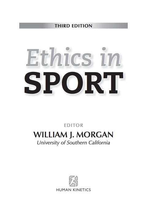 Ethics in Sport
